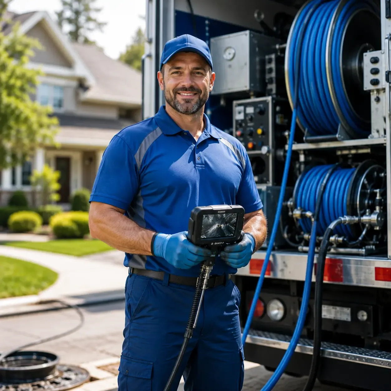 Local outdoor drain cleaning specialists in Mcfaddin, TX